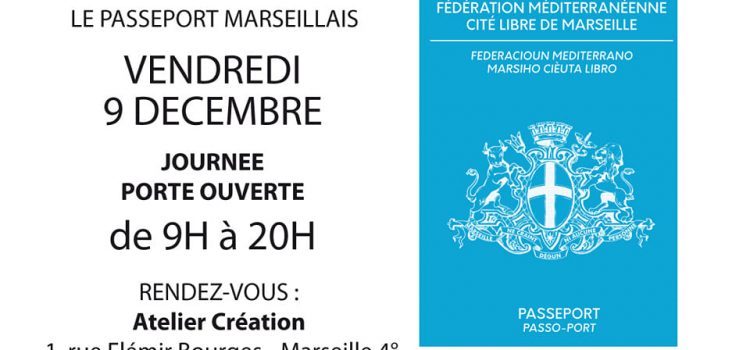 Journée Passeport marseillais 09 decembre 20222orte Ouverte