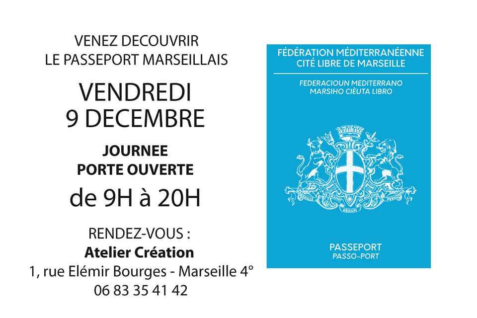 Journée PPasseport marseillais 09 decembre 20222orte Ouverte 