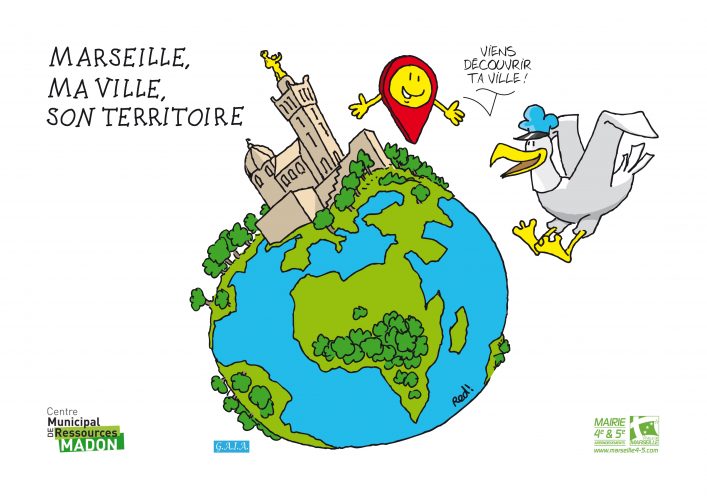 Réalisation d&rsquo;un cahier pédagogique sur Marseille et son territoire